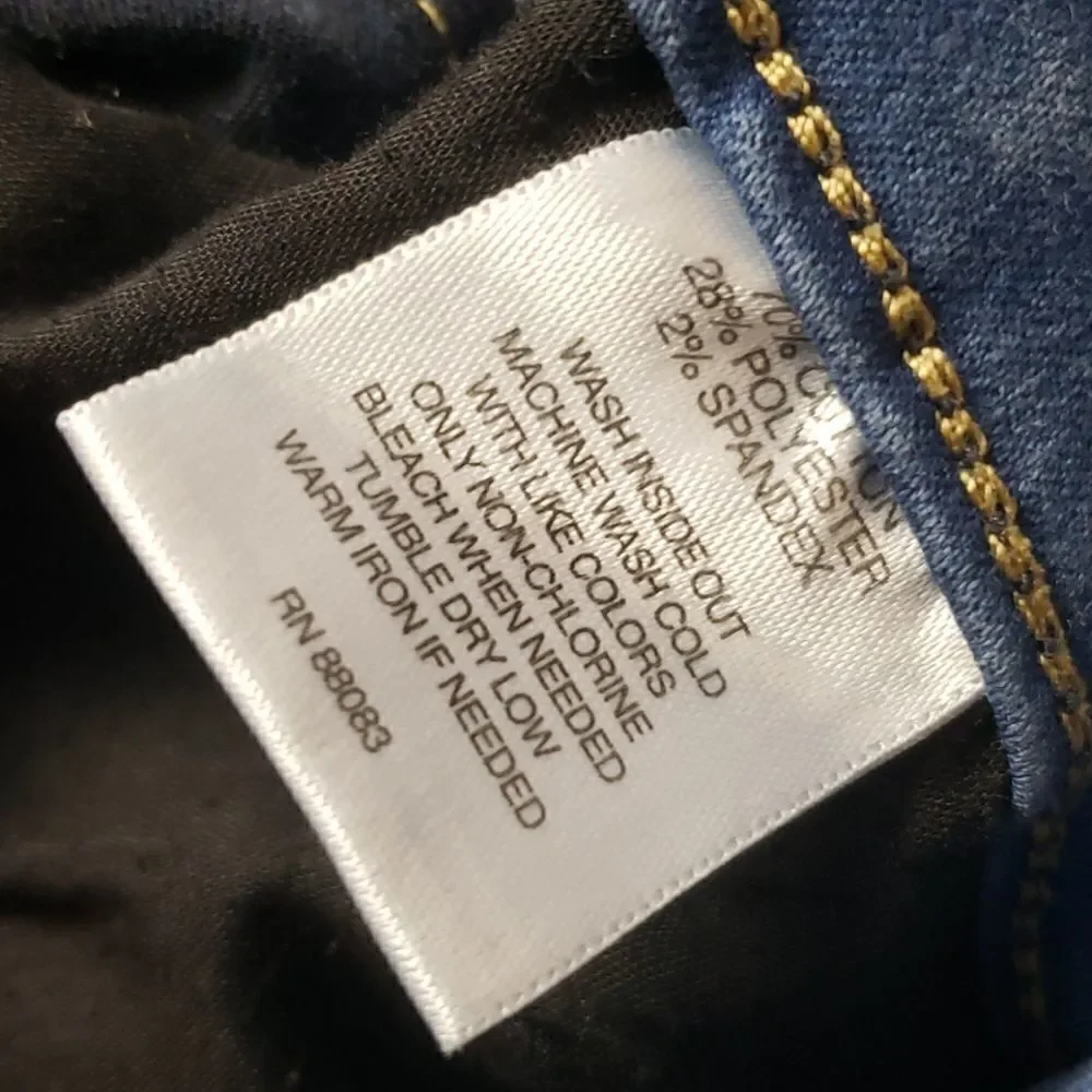 Cotton/Polyester Jeans‎